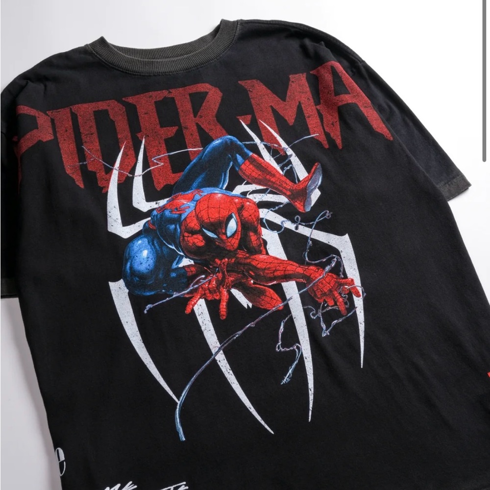 CIVIL REGIME X DARC SPORT X MARVEL SPIDERMAN “SPIDERMAN WEBS” SHIRT